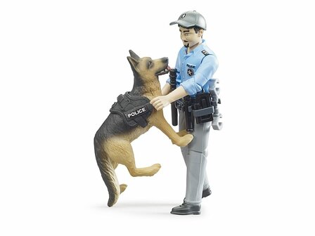 Bruder Bworld Polizei mit Hund