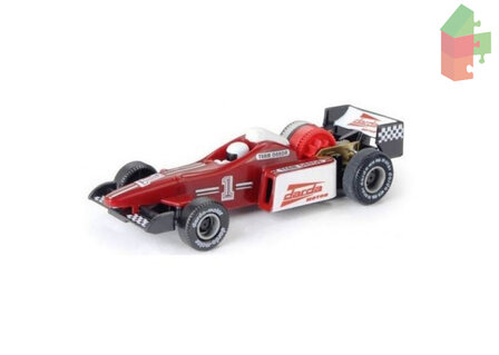 Darda Rennbahn Auto Formel 1 - F1 Auto (Rot)