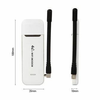 4G-Dongle mit Antenne