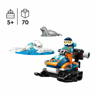 LEGO City 60376 Schneemobil f&uuml;r Polarexpedition