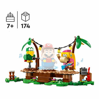 LEGO Super Mario 71421 Erweiterungsset: Dixie Kongs Dschungel