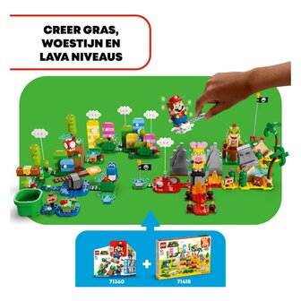 LEGO Super Mario 71418 Makersset: Kreative Werkzeugkiste