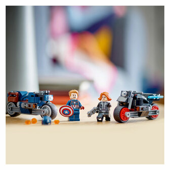 LEGO Super Heroes 76260 Black Widow &amp; Captain America Motorrad