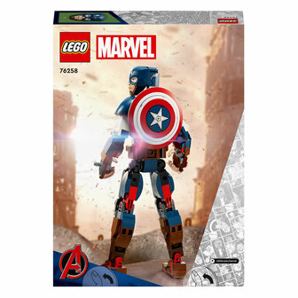 LEGO Super Heroes 76258 Captain America Building Figure