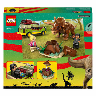 LEGO Jurassic Park 76959 Triceraptops Research