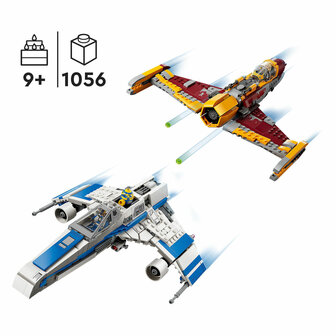 Lego Star Wars 75364 Neue Republik E-wing gegen Shin Hatis Sta