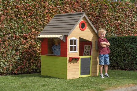 Kinderhaus aus Holz M&auml;rchen