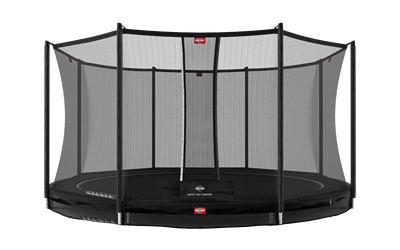 BERG Favorit InGround 430 Black + Safety Net Comfort