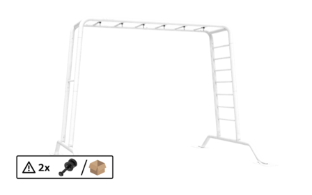 PlayBase &ndash; Schommelknop montage voor vierkant gat (2 stuks)
