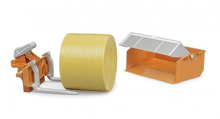 Bruder Tractorlaadbak en vorken