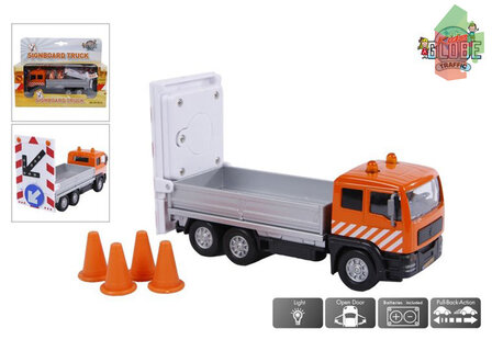 Kids Globe Verkeersborden Truck