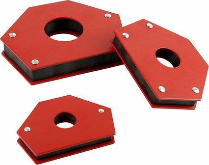 Set van 3 lasmagneten