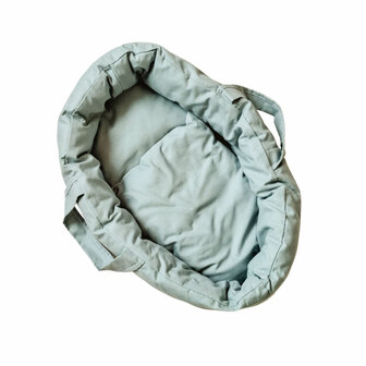 Poppendraagmand leaf