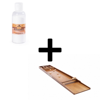 Schilte S240 Sjoelbak - Met Stenen en Sjoelpoeder - Wedstrijd