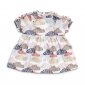 Poppenkleding Jurk Met Wolkjes (Past Op Gordi Popjes Paola Reina)