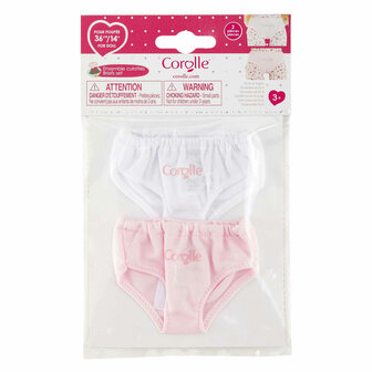 Ma Corolle Set Poppen Onderbroeken - 36cm