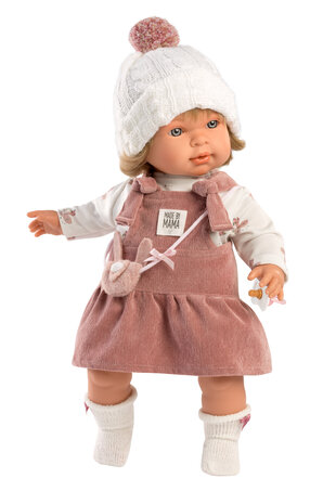 Llorens Puppe Carla mit weißer Mütze - 42cm