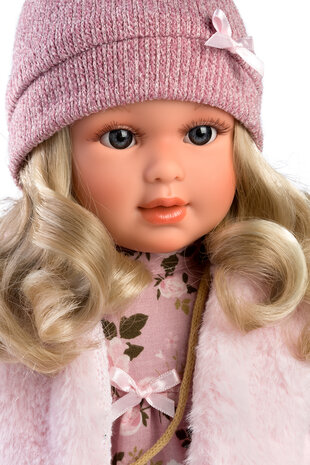 Llorens Puppe Anna mit Fellweste - 40 cm