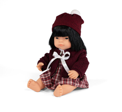 Miniland Puppe asiatisches Mädchen 38cm