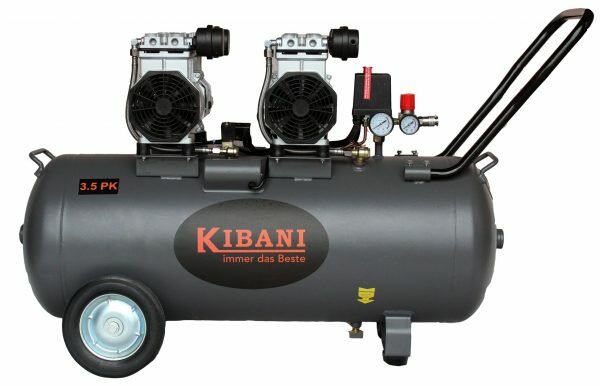 Kibani leiser Kompressor 100 Liter