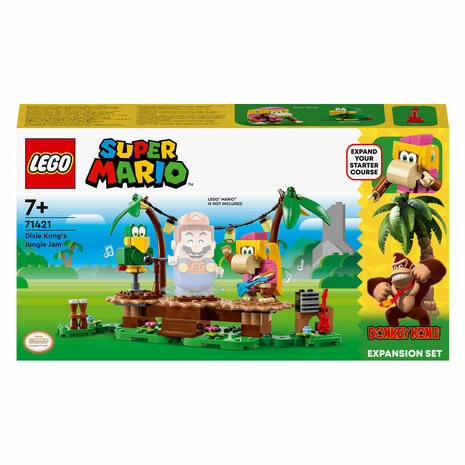 LEGO Super Mario 71421 Erweiterungsset: Dixie Kongs Dschungel