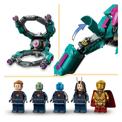 Lego Super Heroes 76255 Das neue Schiff der Guardians