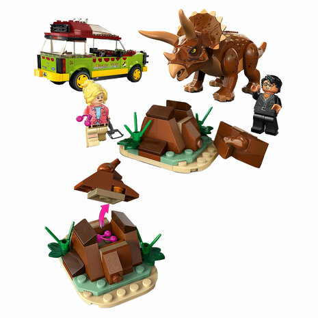 LEGO Jurassic Park 76959 Triceraptops Research
