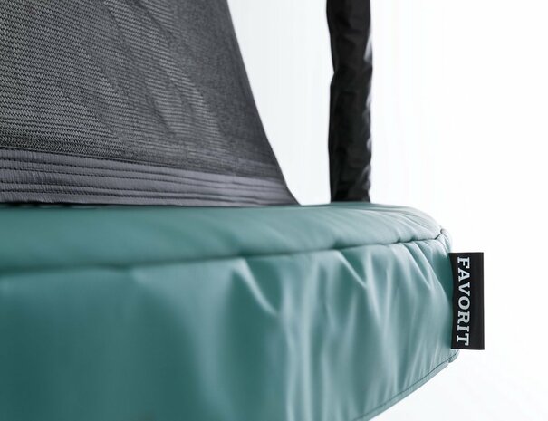 BERG trampoline Favorit InGround 430 Zwart+ Safety Net Comfort