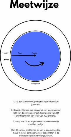 BERG trampoline SPORTS Favorit InGround 380 Zwart