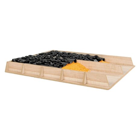 Kids Globe Sleufsilo Hout 1:32