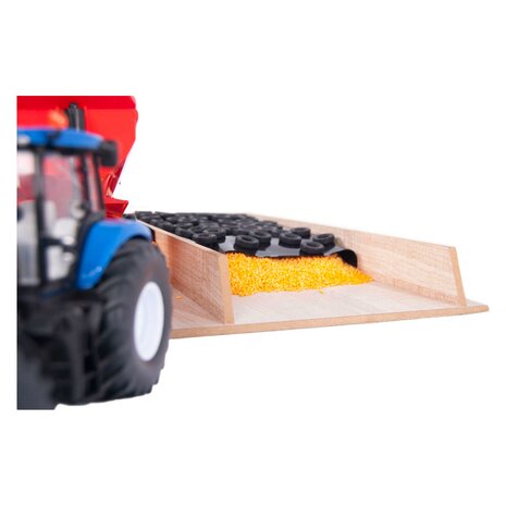 Kids Globe Sleufsilo Hout 1:32