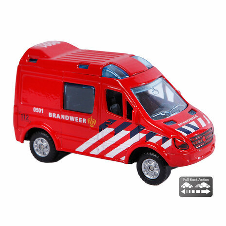 Kids Globe Die-cast Brandweerauto