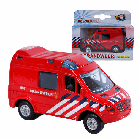 Kids Globe Die-cast Brandweerauto