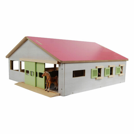 Kids Globe Luxe Paardenstal 1:32