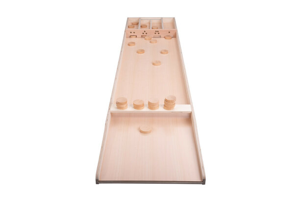 Longfield Advanced Sjoelbak - Light Finish - Familie Editie