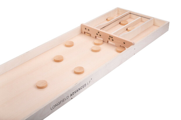 Longfield Advanced Sjoelbak - Light Finish - Familie Editie