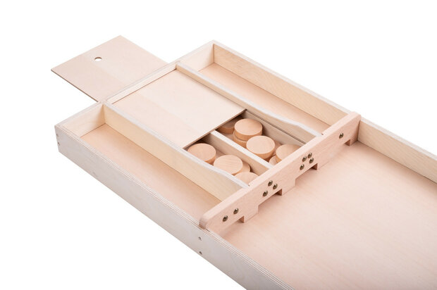 Longfield Advanced Sjoelbak - Light Finish - Familie Editie