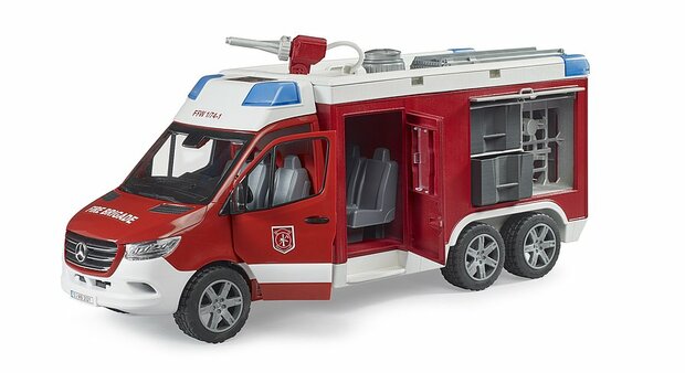 Bruder MB Sprinter brandweerwagen met licht en geluid
