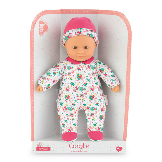 Mon Doudou Corolle Sweet Heart - Tropicorolle, 30 cm