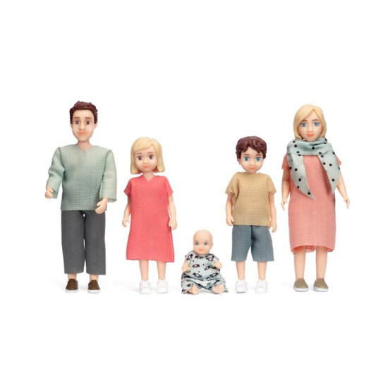 Lundby Set  Puppenhausfamilie &#039;Charlie&#039; (5-teilig)