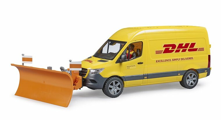 Bruder MB Sprinter DHL mit Spielfigur