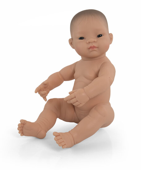 MINILAND BABYPOP NACKT ASIATISCHES M&Auml;DCHEN 40CM