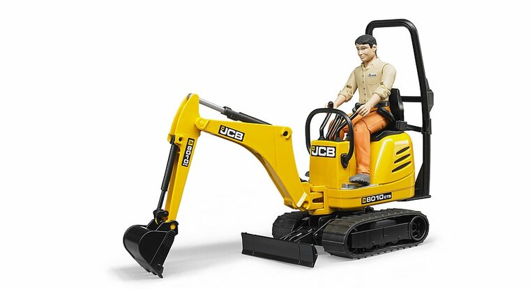 Bruder Jcb Micro Excavator 8010 Cts mit Figur