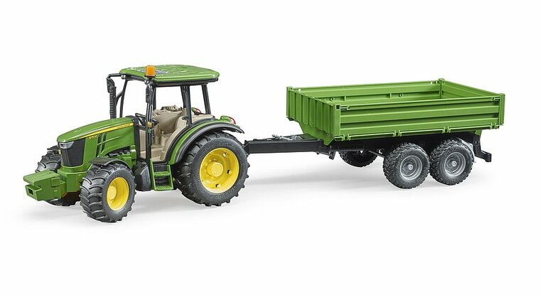 John Deere 5115 M mit Bordwandanh&auml;nger