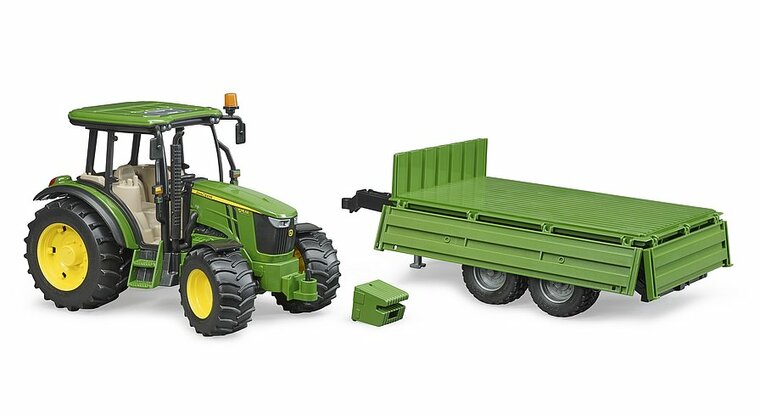 John Deere 5115 M mit Bordwandanh&auml;nger