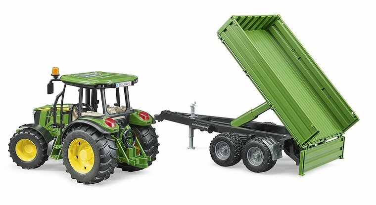 John Deere 5115 M mit Bordwandanh&auml;nger