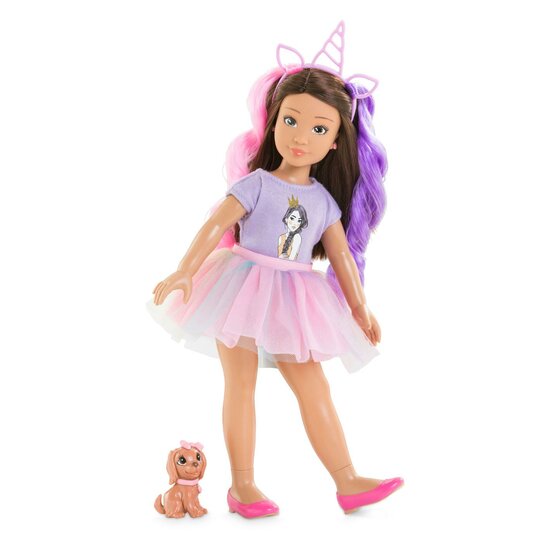 Corolle Girls - Luna Pop Unicorn Set, 28cm