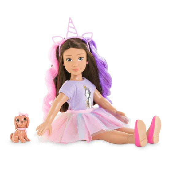 Corolle Girls - Luna Pop Unicorn Set, 28cm