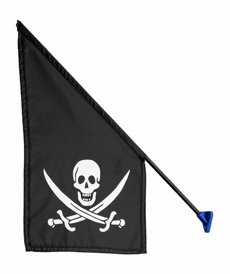 Flagge mit Plastikstab