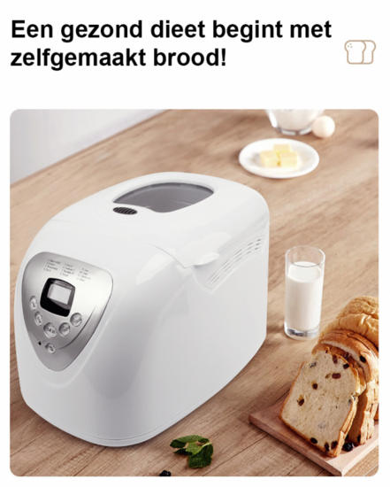 MAX BQSCH bread machine